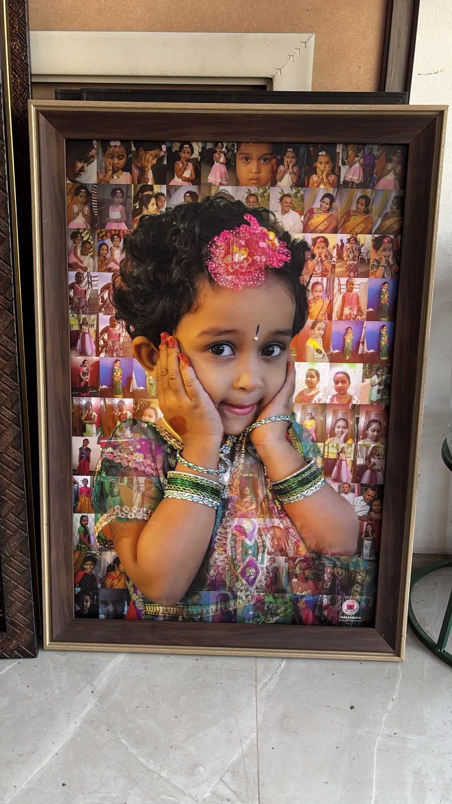 Memory Mosaic Frame 16x24 Size